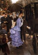 James Tissot La Demoiselle D'Honneur (The Bridesmaid) (nn01) oil painting picture wholesale